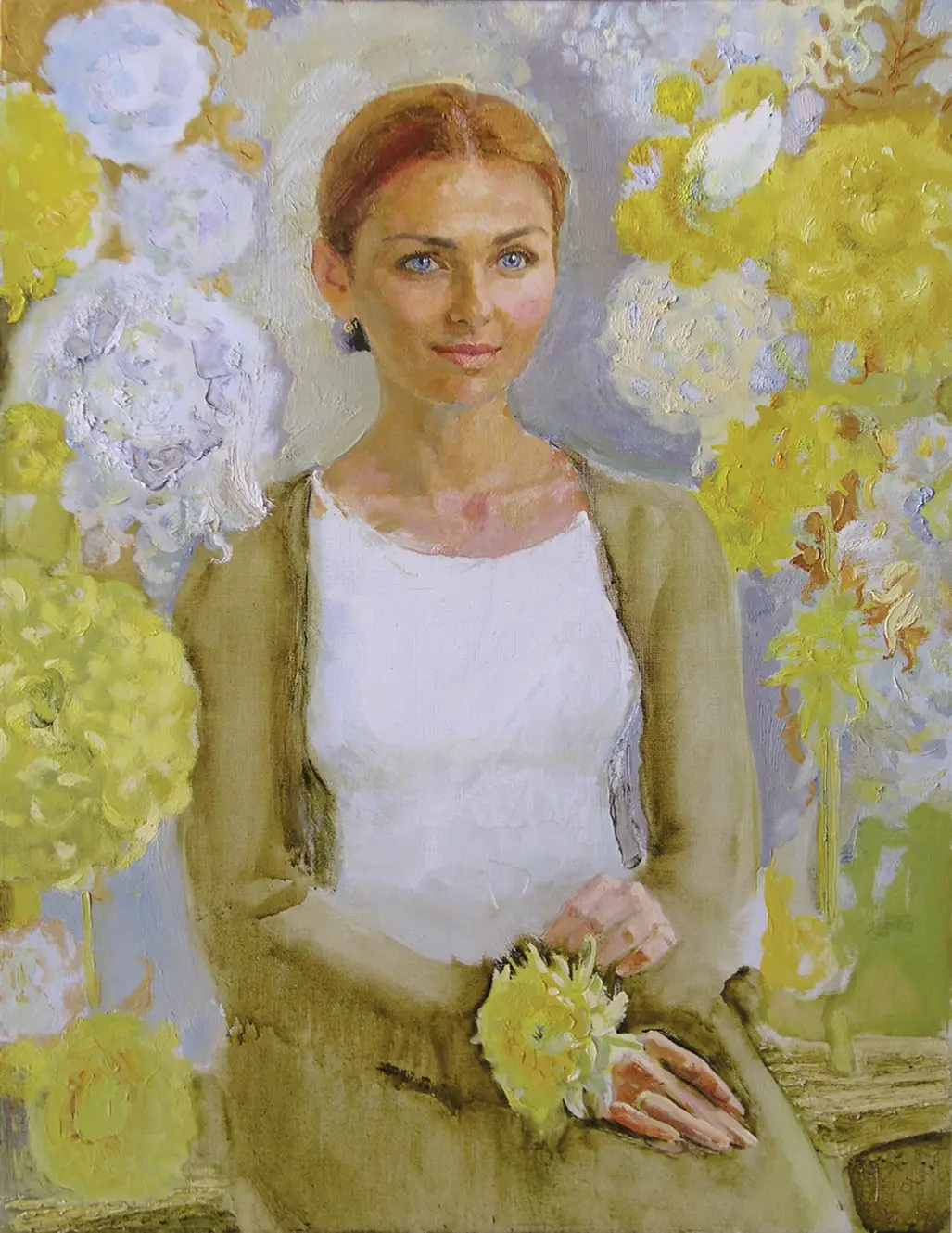 Portrait of actress Inna Kapinos